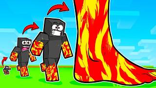 Minecraft but Steps = Your Size