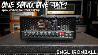 ENGL Ironball Versatility Test! (clean, crunch, rock, leads & metal)