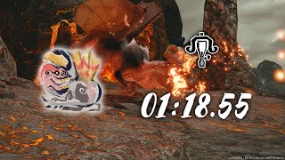 【MHRise:PC】集会所★6猛追、蛮顎竜 アンジャナフ ライトボウガン ソロ 01:18.55 捕獲/Anjanath LBG solo