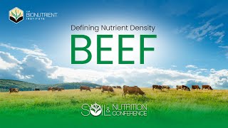 Defining Nutrient Density in Beef -- A roundtable discussion