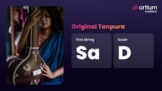 Original Tanpura | First String Sa | Scale D | Best for singing practice, meditation and yoga