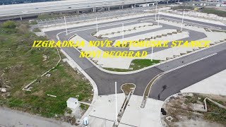 Izgradnja Nove Autobuske Stanice Beograd | Novi Beograd  | Dron Video