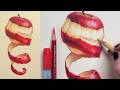 Realistic Apple in Minutes With This One Technique!