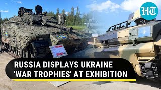 Russia Displays Captured British, French And U.S. Artillery At Moscow Exhibition | Watch