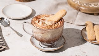 Boozy Tiramisu Latte Recipe