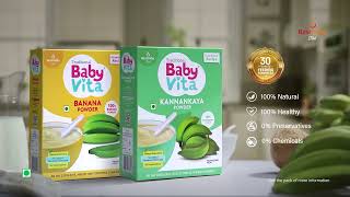 Every Mother’s Favorite  BABY VITA Kannan Kaya and Raw Banana Powder