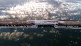 Bubiai Reservoir (Renewed) . Reflections. (4K) Lithuania. Bubiu tvenkinys (naujinta). Atspindžiai.