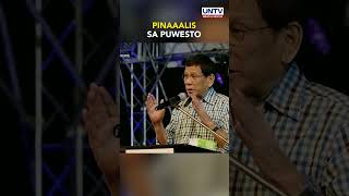 VP Duterte, pinagbibitiw kasunod ng pambabatikos ng ama at kapatid kay PBBM