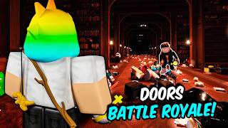 Convertí DOORS ROBLOX en un BATTLE ROYALE con las BOMBAS de DIOS! 😨