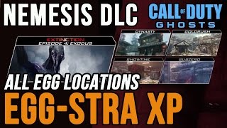 Call of Duty: Ghosts EggStra XP Nemesis DLC Egg Hunt Locations | COD Ghosts Egg-Stra XP Exodus