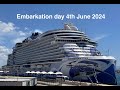 Embarkation day Norwegian Viva 4 June 2024