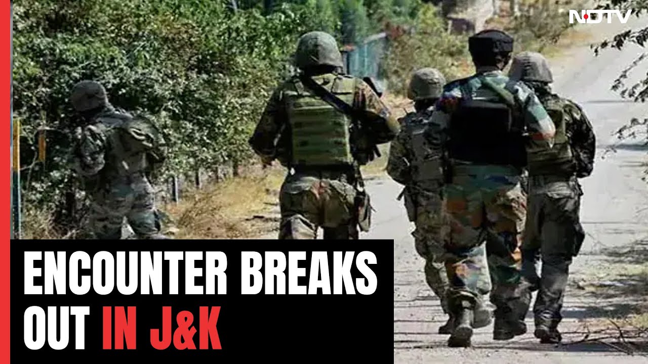 Encounter Breaks Out Between Security Forces, Terrorists In J&K's ...