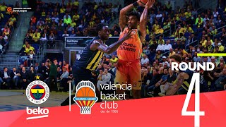 Fenerbahce resists to Valencia's final rally! | Round 4, Highlights | Turkish Airlines EuroLeague