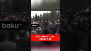 Qəzada həlak olan stüardessa Hökumə Əliyeva son mənzilə yola salındı