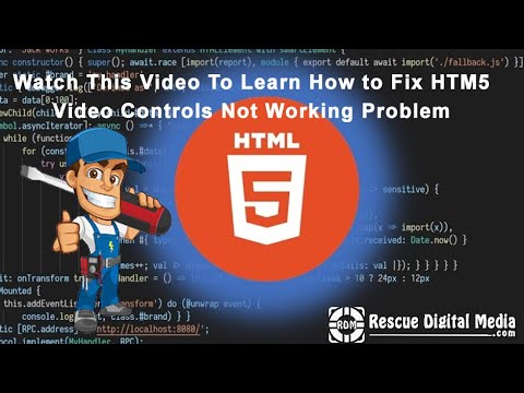 How To Fix Html5 Video Controls Not Working Working Solutions