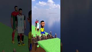 Help Ronaldo For Crossing And Jumping Over Swing Trap Challenge😓✅#shorts #trendingshorts