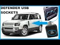 Land Rover Defender L663 USB A to C Power Outlet Upgrade