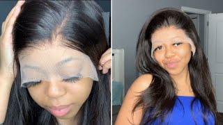 UNBOXING INVISIBLE KNOT WIG + TRANSPARENT LACE | AFSISTERWIG