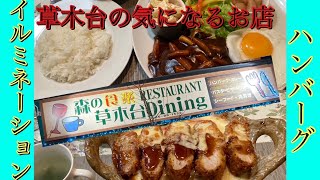 いわき市草木台【森のCAFE レストラン 草木台 Dining】お洒落な雰囲気！！まるで、幻想レストラン…珍しいメニューを発見#197