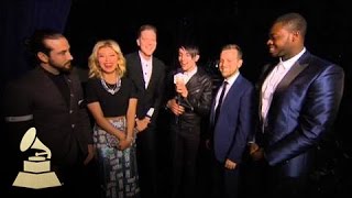 Pentatonix At Thank You Cam After GRAMMY Win | GRAMMYs