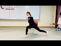 歩く前のウォーミングアップで股関節の可動域を広げます｜華ウォーク👠walking lesson🏋️exercise