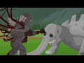 zoochosis gorilla vs skinwalker elephant monster animation