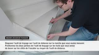 Maestro Steps - Mesurez des étapes (tournantes) avec l'araignée d'escalier.