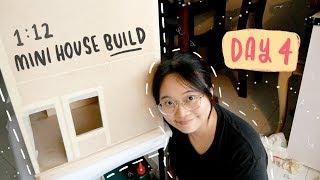 Mini house making - DAY 4 (exterior decor: taping)