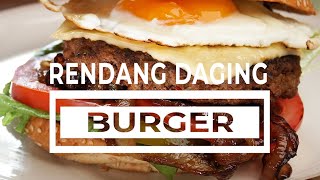 RESEPI RENDANG DAGING BURGER: Bukan Rendang Crispy, tapi Rendang Berisi.