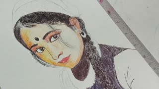 FAU somnath is live beautiful lady face drawing ❣️❣️❣️❣️❤️