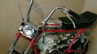 1969 Rupp Scrambler Mini Bike Original Unrestored Sneak Preview