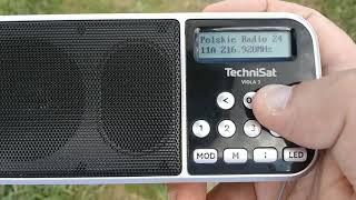 |DAB DX| Technisat Viola 3; DAB+ Bandscan; Sanok/ G. Tokarnia (PL) 03/08/2021