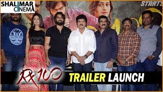 RX 100 Movie Trailer Launch || Kartikeya || Payal Rajput || Rao Ramesh || Shalimarcinema