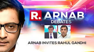 Arnab Goswami’s Public Invitation To Rahul Gandhi For An Interview On The National Herald Case