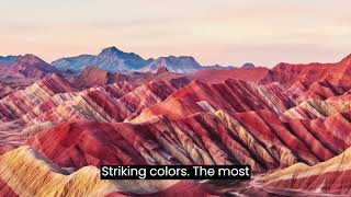 Exploring the Rainbow Mountains of Zhangye Danxia, China