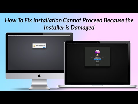 How to Fix Installation cannot proceed because the installer is damaged