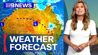 Australia Weather Update: Extreme fire danger rating in place for Victoria | 9 News Australia