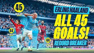 ERLING HAALAND RECORD BREAKER | Every goal of his Man City career so far!