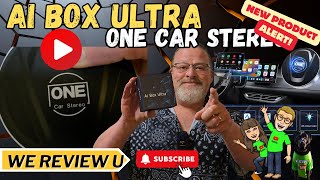 CARPLAY AI BOX ULTRA FROM ONE CAR STEREO #aiboxultra #androidauto