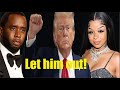 Donald Trump to release P Diddy & capital  participants!Chrisean Rock family drama + more