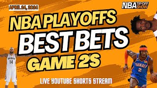 NBA Playoff Predictions | NBA Player Props Today | Picks & Best Bets 4/24