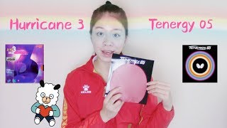 Product Review: Tenergy 05 VS Hurricane 3