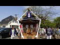 平成29年　海老名市＜中野八幡宮＞例大祭　神輿渡御（中野2丁目）