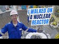 What's it like to stand on top of a nuclear reactor? Go behind the scenes of a nuclear power station