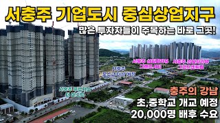 [충주기업도시] 충주의 강남! 투자자들이 주목하는 서충주신도시 중심상업지구ㅣ둘러보기ㅣ