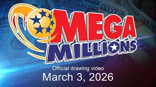 Mega Millions drawing for March 3, 2026