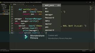 Password Manager With Python & Pickle