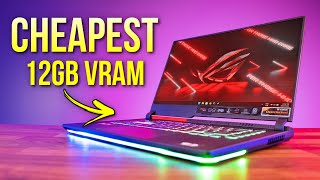 The Cheapest Gaming Laptop with 12GB VRAM!