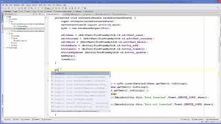Android SQLite Database Tutorial 5 # Update values in SQLite Database table using Android