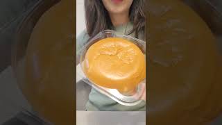 ASMR Yonsei milk cream bread mukbang @ korean convenience store dessert